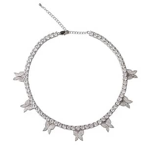 ICY Chocker  Butterfly Necklace