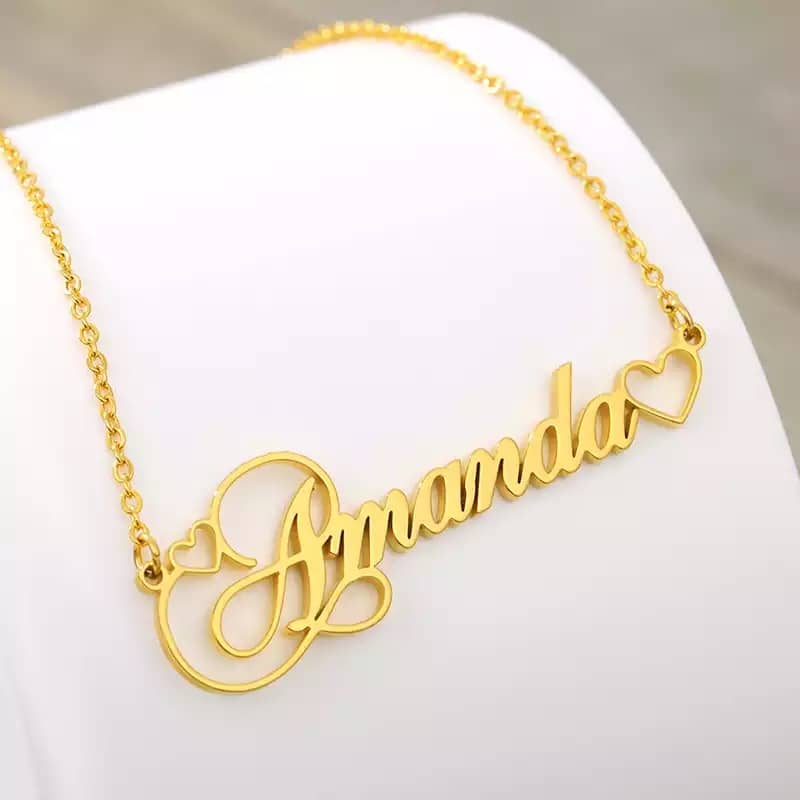 Classy Name Necklace | MJ Creations